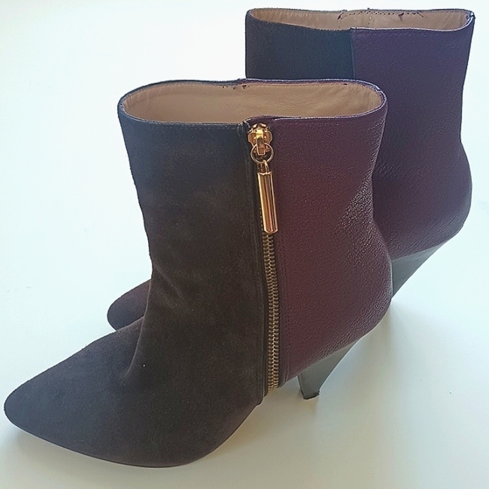 Stuart Weitzman Atomic West Suede Bootie Size 6 1/2 M